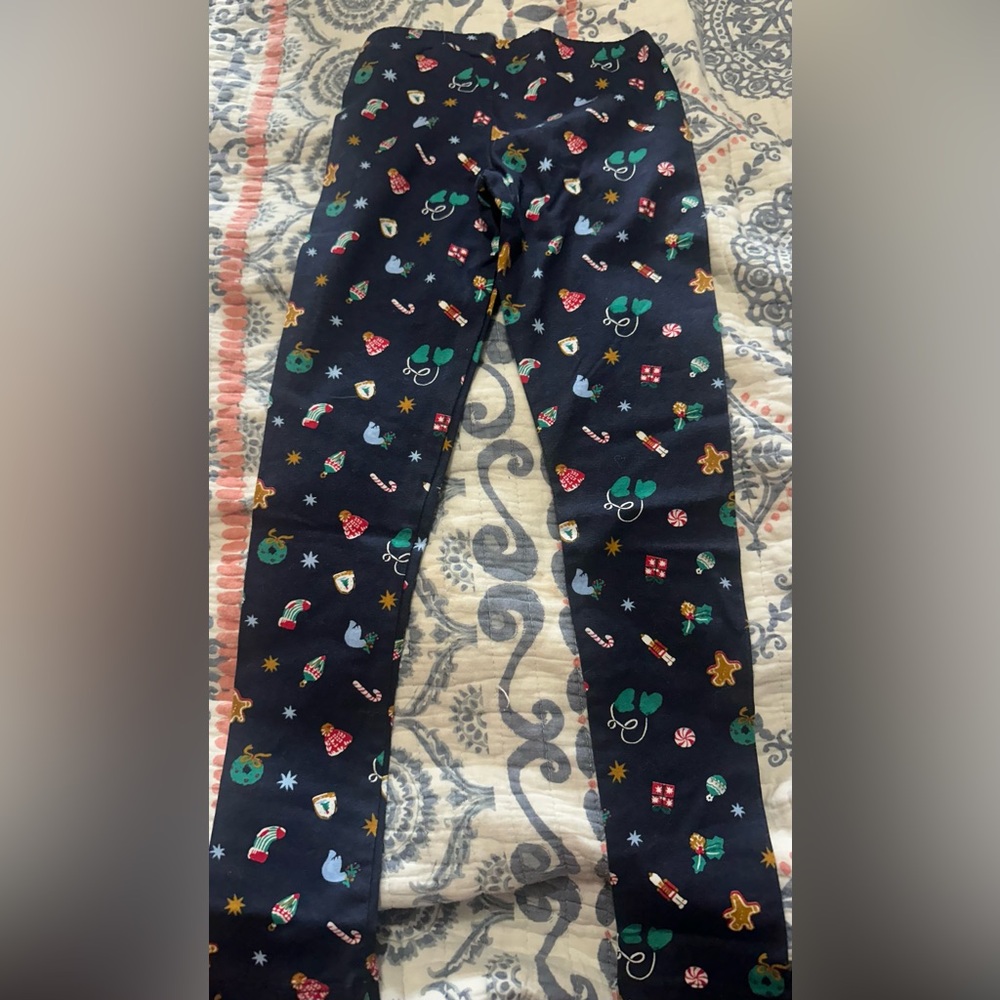 Janie and Jack  Leggings with Holiday Print